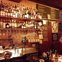 Whiskys and bottled beer menu