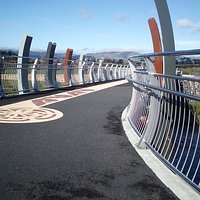 The new bridge in Palmerston North