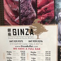GINZA BUFFET, Niles - Menu, Prices & Restaurant Reviews - Tripadvisor