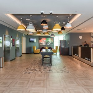 Premier Inn Dubai Silicon Oasis Hotel in Dubai, image may contain: City, Urban, Office Building, Condo