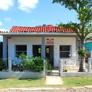 Vista del porche de la casa