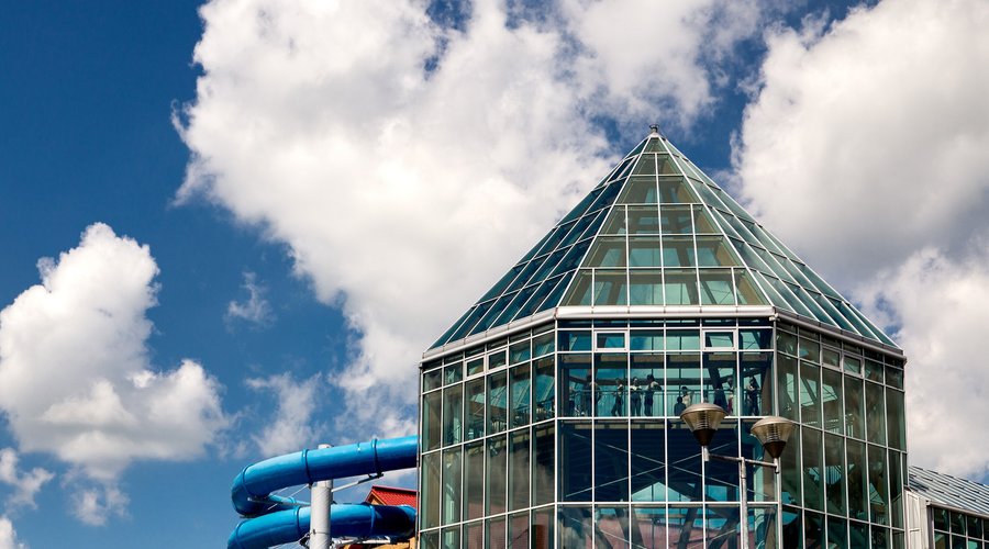 Slide tower