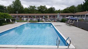 Newport Motel in Newport, image may contain: Hotel, Pool, Water, Resort