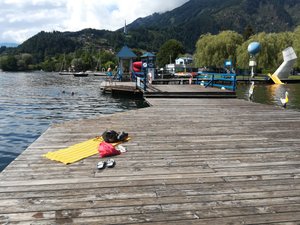 Pool und Strand