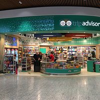 TripAdvisor (!) store at the Toronto airport, 6:53 a.m., 26 July 2019