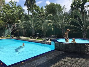 Seyara Holiday Resort in Polonnaruwa, image may contain: Pool, Water, Swimming Pool, Swimming