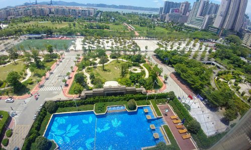 Great view from my room at Sheraton Shantou - (6/Aug/19).