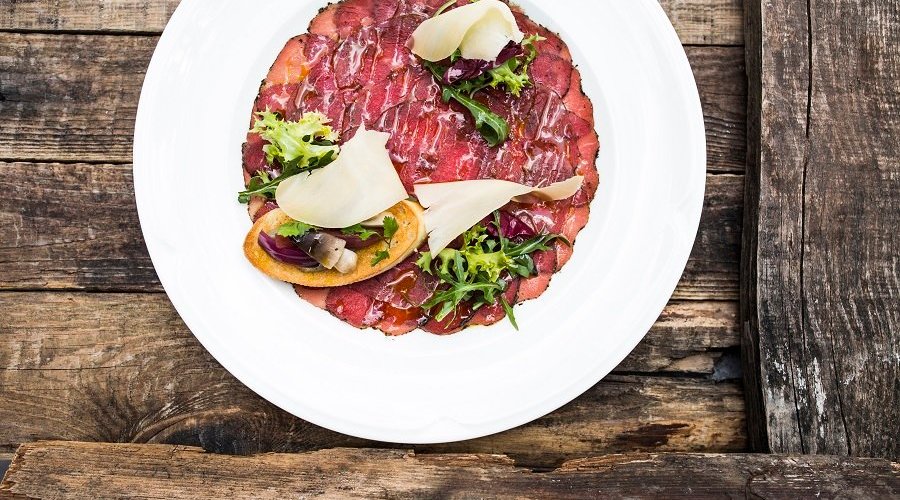 black angus carpaccio