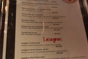 Cardápio