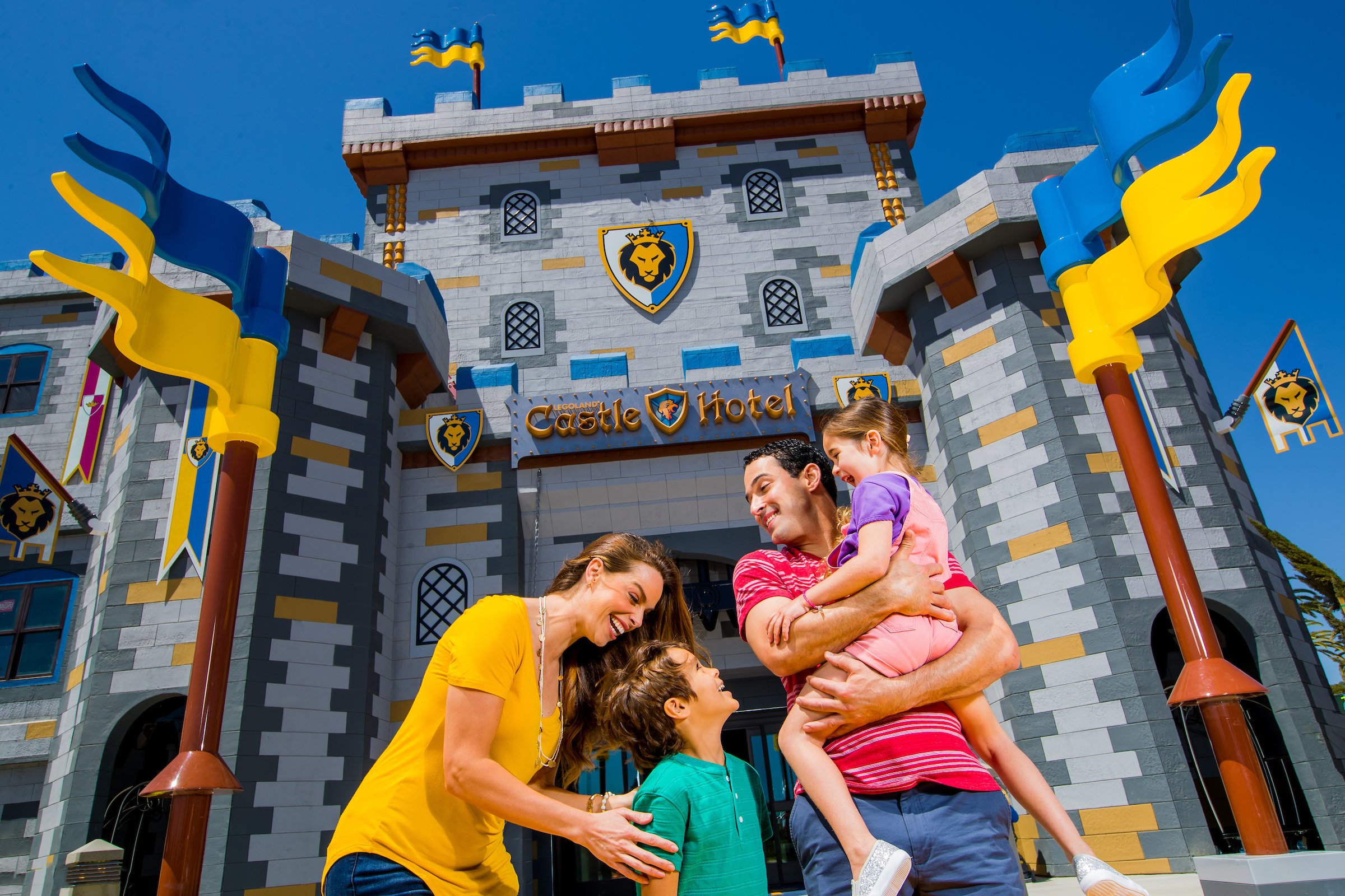 Legoland store castle resort