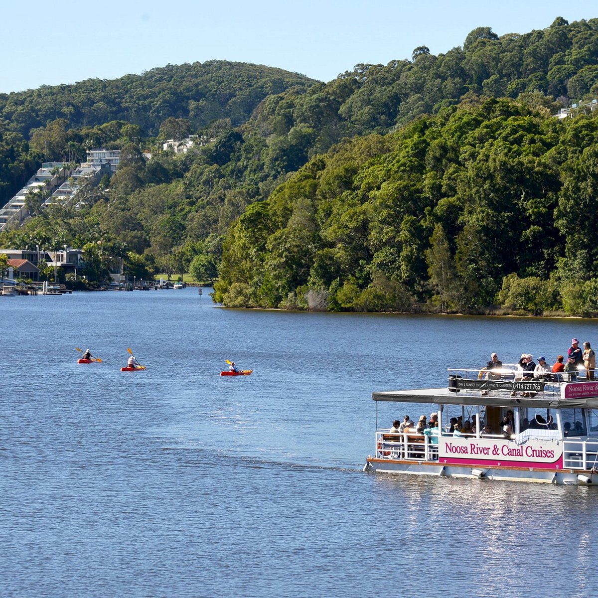 noosa river & canal cruises
