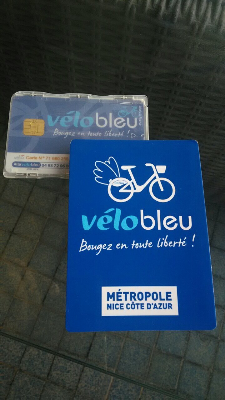 Station best sale vélo bleu