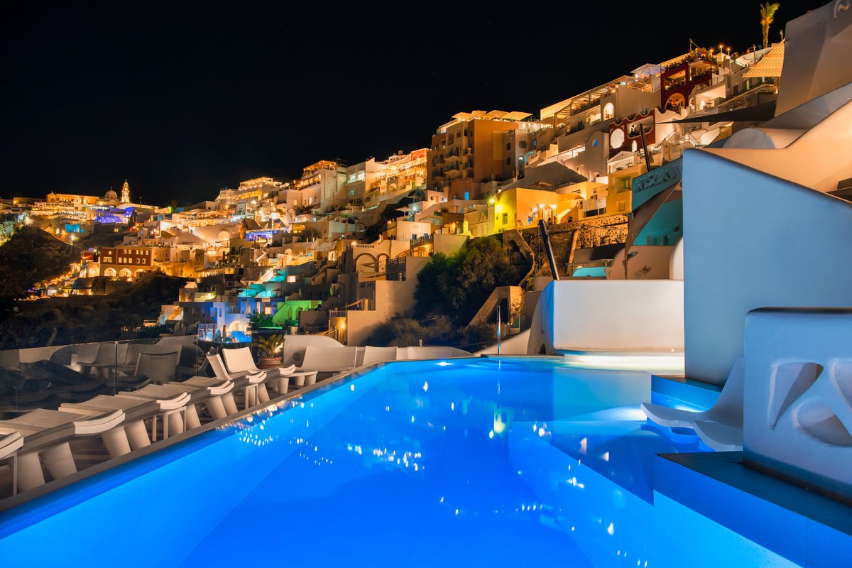 Enigma, Recreation in Fira Santorini Greece