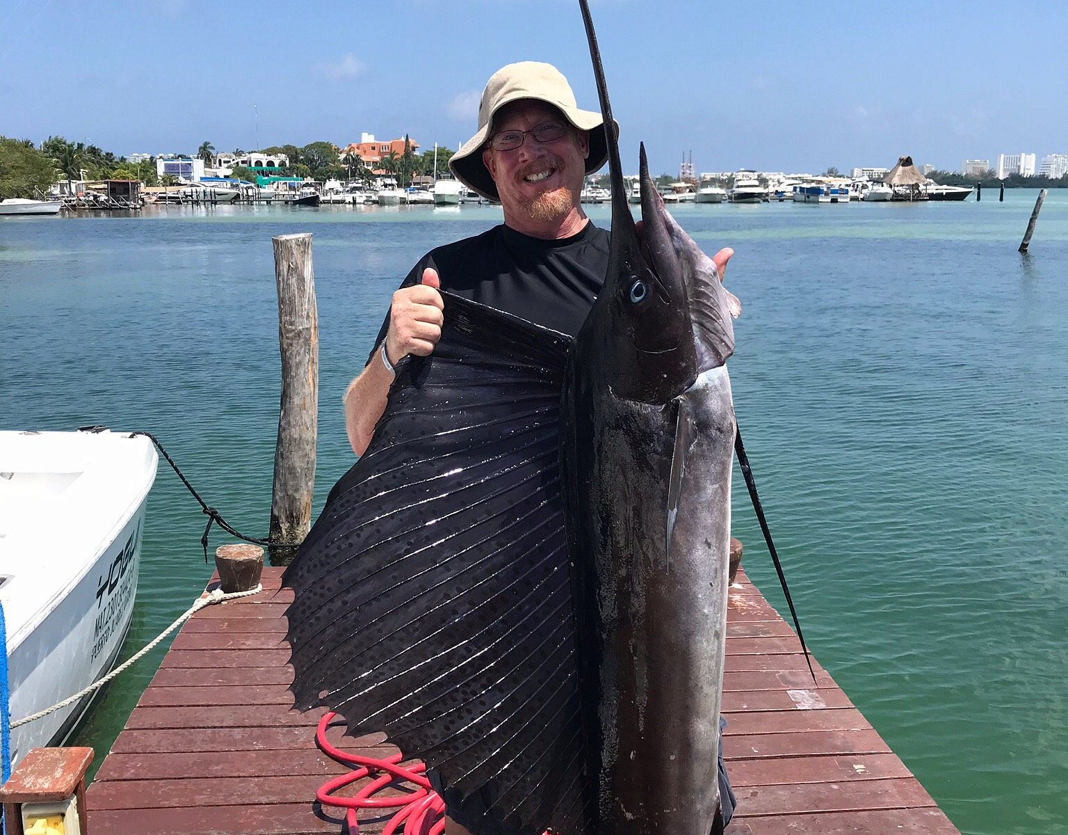 fishing in cancun in january