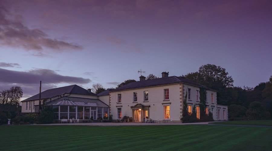 Sunset at Castle Grove Country House