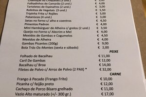 Menú