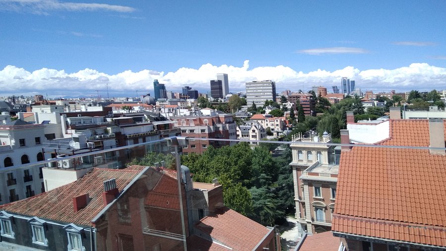 Vistas desde la terraza. 