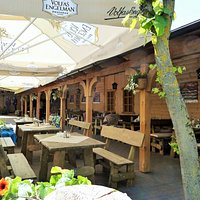 Restaurangen Juone Pastouge i Siauliai