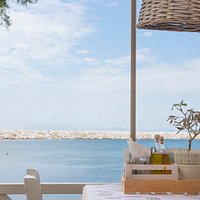 Enjoying the scenery of Aegean