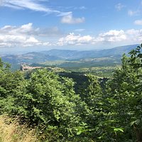 Incredible view from the Eremo of Saint Luca