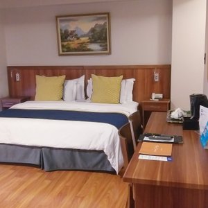Parliament Hotel in Cape Town Central, image may contain: Dorm Room, Furniture, Desk, Wood