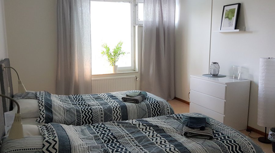 Twin room/double room, tvåbäddsrum/dubbelrum