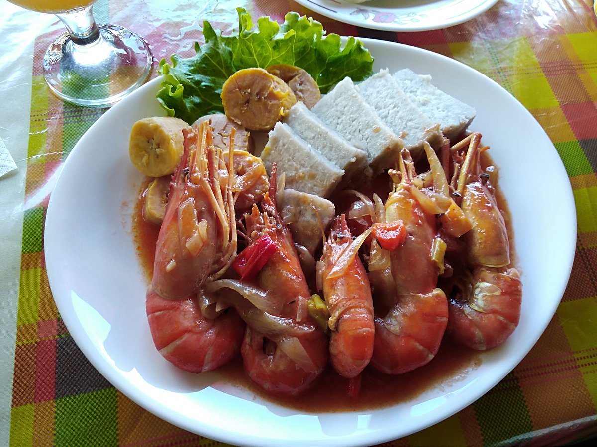 Fricassée de crevettes • Belle Martinique