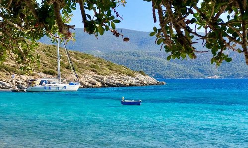 Samos e sullo sfondo la Turchia