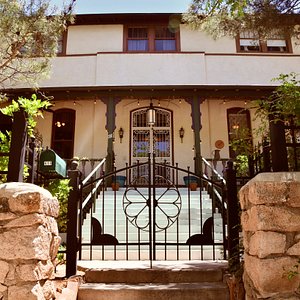 Among the finest historic estates in SW NM. In the heart of the historic district. walk to anywhere, circa 1883