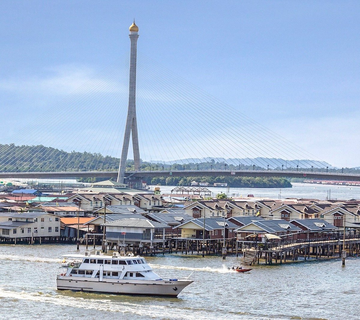 brunei river cruise photos