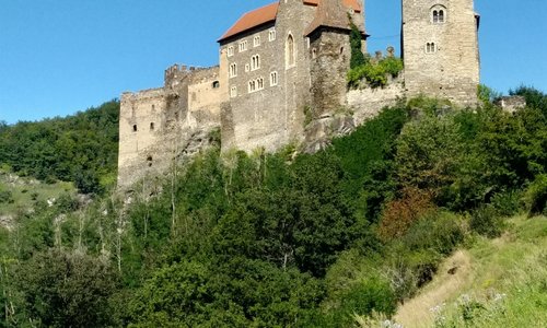 view of the castle