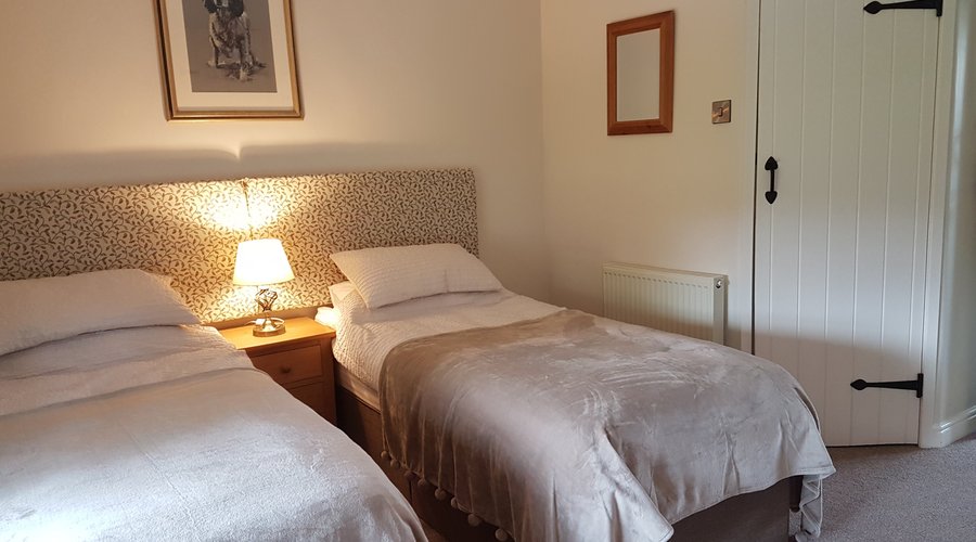 Lovely bright twin en-suite 