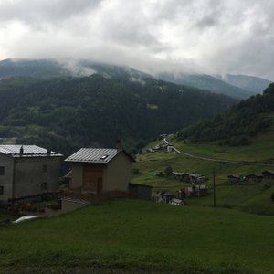 Veduta splendida dalla locanda Valgrosina.