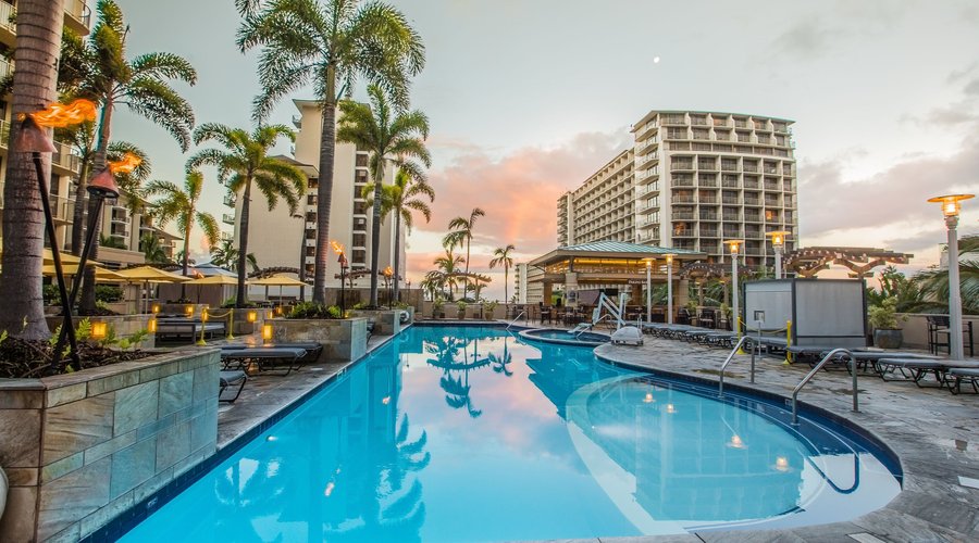 Grand Lanai Pool Deck