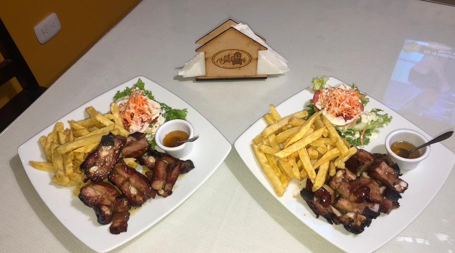 Costillas en salsa barbacoa