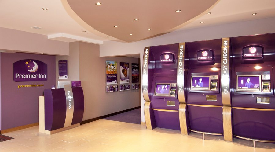 Premier Inn London Hanger Lane reception 