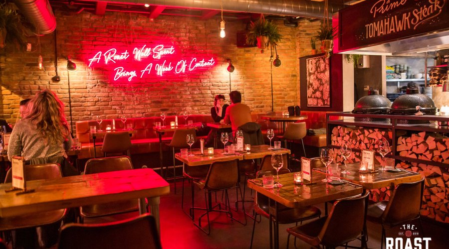 Interior of The Roast Club