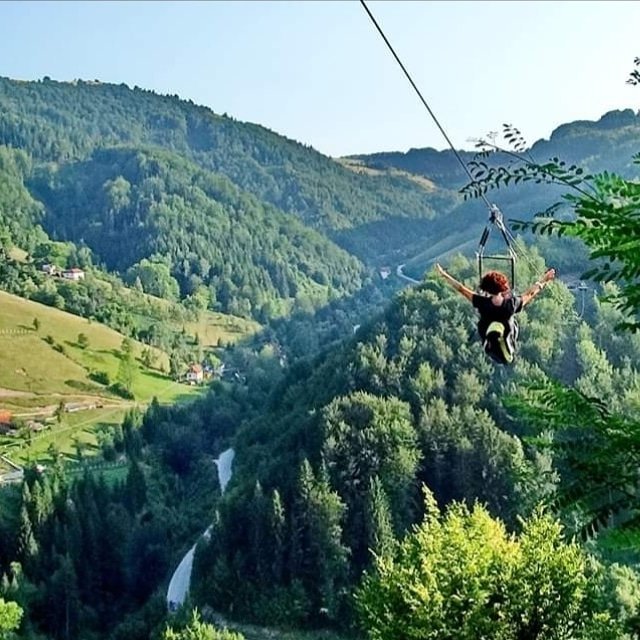 Зиплайн в Азербайджане