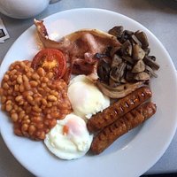 GF Large Breakfast (photo taken before toast arrived)