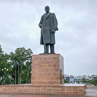 Lenin Monument Yuzhno, Sakhalin