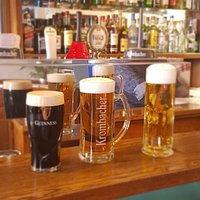 Vom Fass: Guiness, Krombacher und Fiege👍