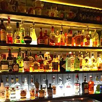 Well stocked bar :)