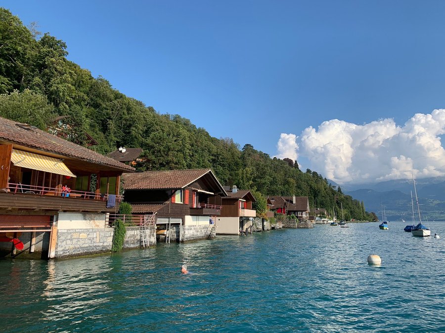 Hotel Restaurant Niesenblick Oberhofen Am Thunersee Suiza