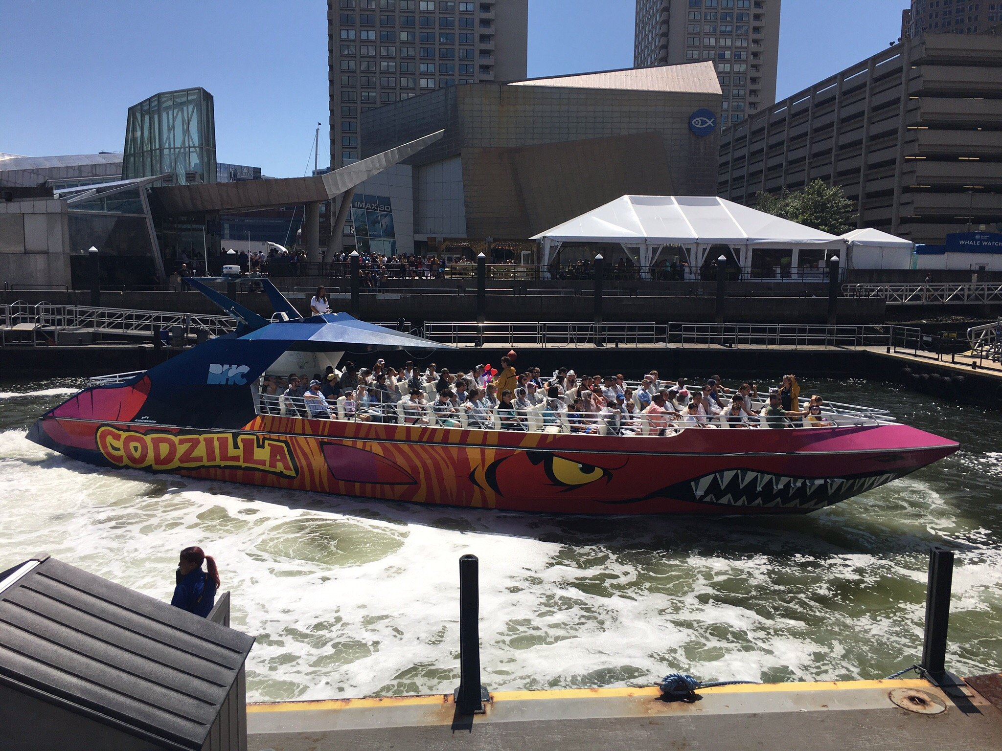 2025 Boston Codzilla High-Speed Thrill Boat Ride - with Reviews