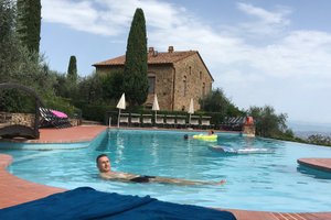 Pool und Strand