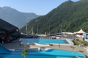 Piscine et plage