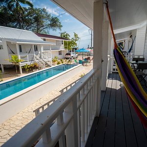 Harbour View Boutique Hotel & Yoga Retreat in Belize City, image may contain: Neighborhood, Villa, Hotel, Garden