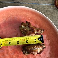 Marcos “meaty” chicken wings.