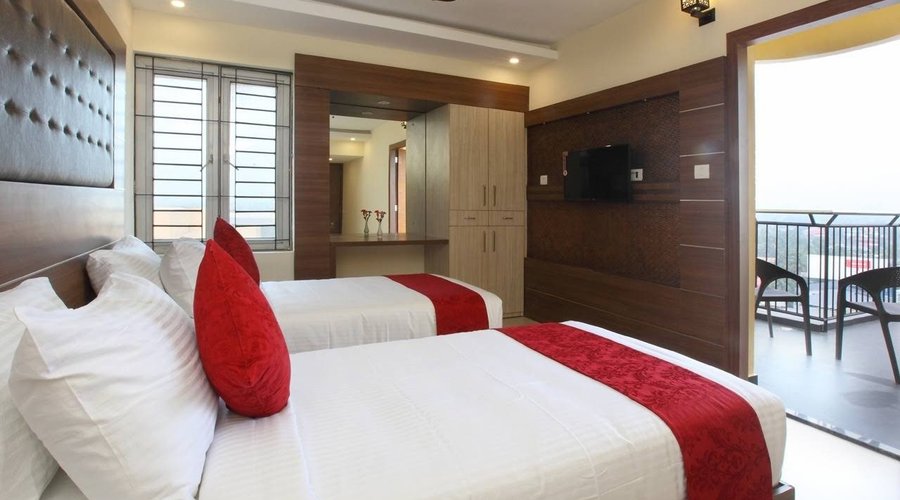 Twin bedded Balcony Room