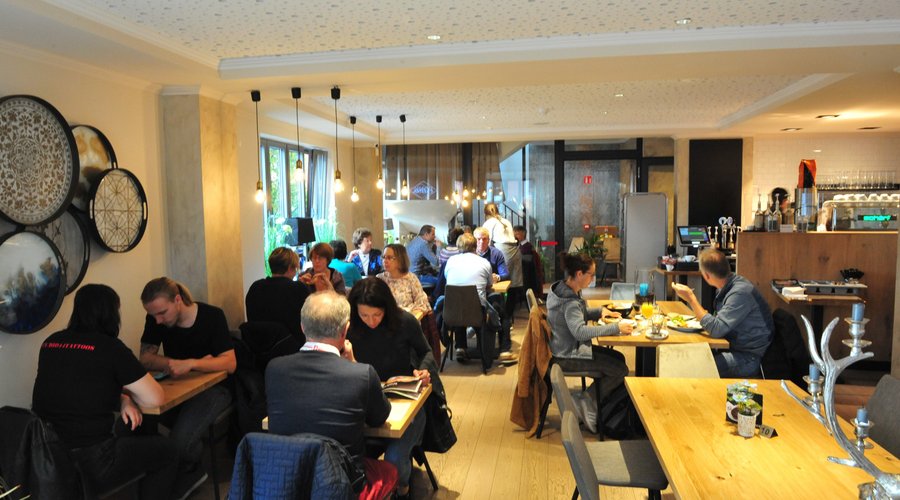 Bäckerei Fonk am Eupener Marktplatz - Kaffeestube in der 1. Etage
